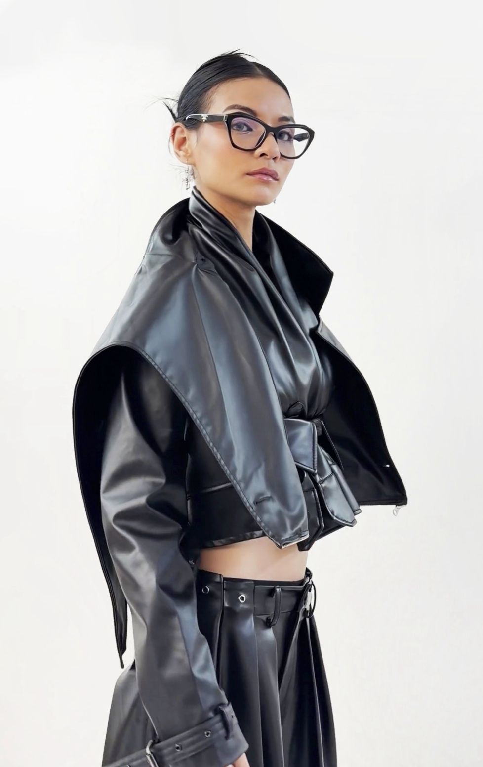 Reform Leather Trench coat - Front